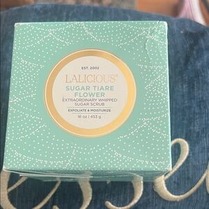 Lalicious Sugar Tiare Flower Whipped Sugar Scrub - new!